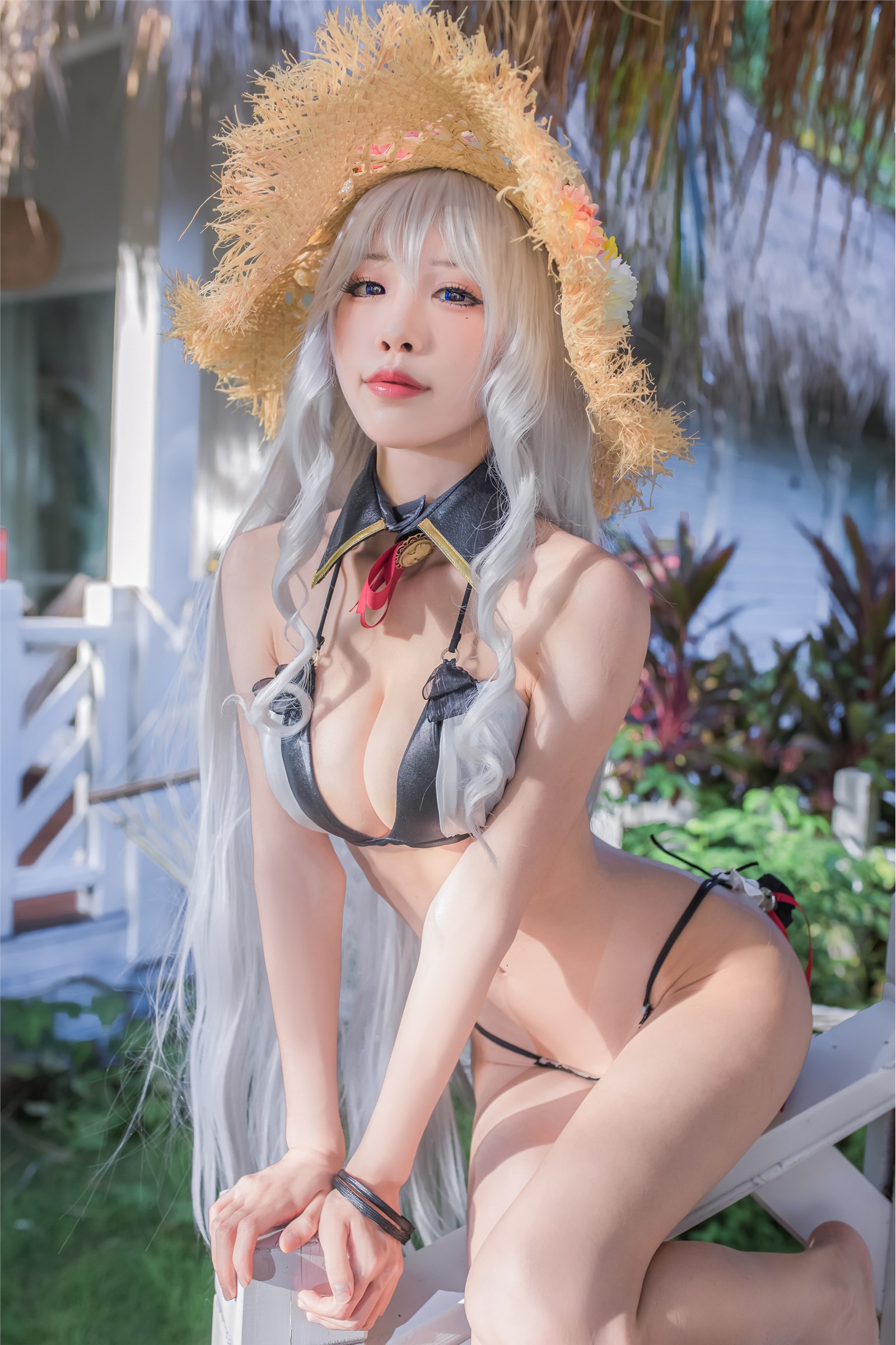 Aqua Water Miao - Alge rie Swimsuit (Azur Lane)(35)